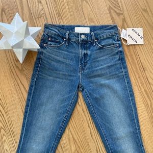 Mother Dazzler Ankle Step Fray NWT